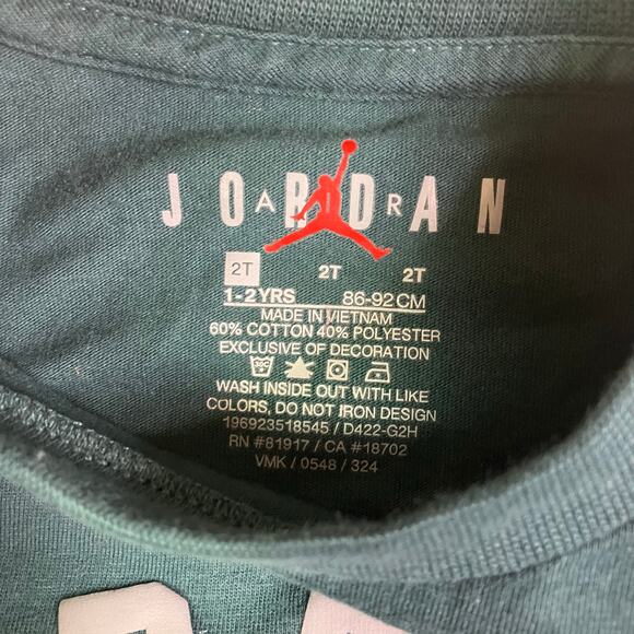 Nike Air Jordan Set 2T Long Sleeve Pants - Picture 6 of 6